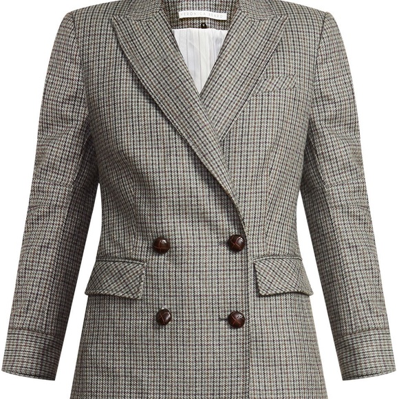 Veronica Beard Pyle Houndstooth Dickey Jacket - Picture 5 of 8